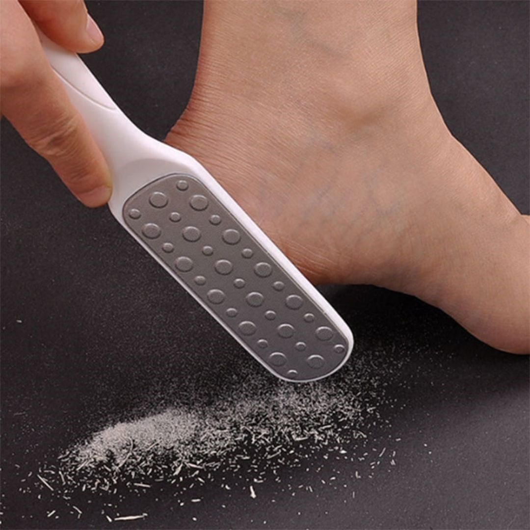 Stainless steel mill foot to dead skin cocoon feet, heel grinding foot artifact rubbing foot brush steel grinding stone