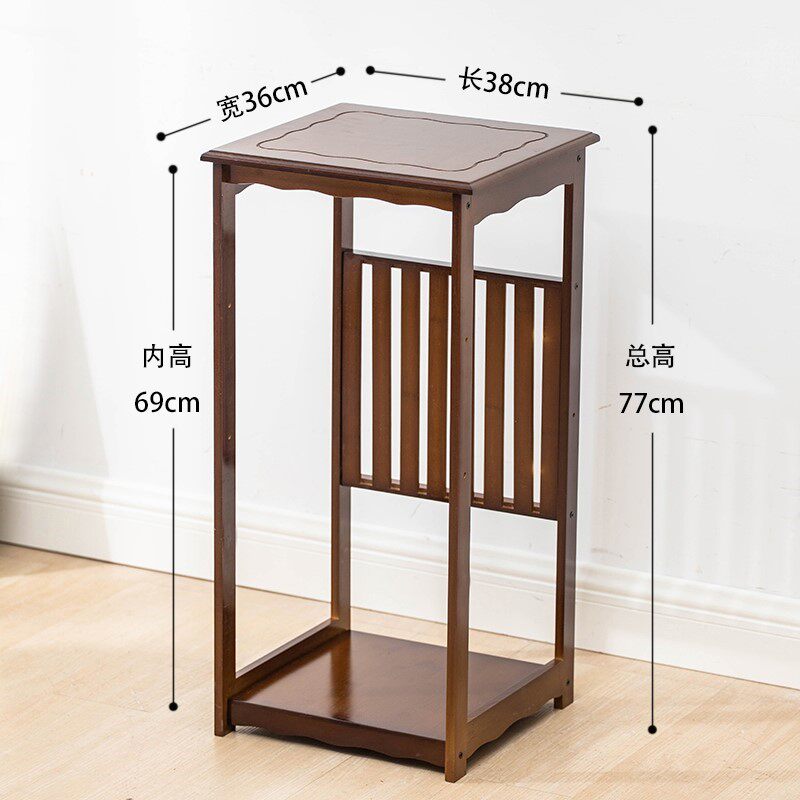 Induction Cooker Kitchen Rice Cooker Rack Tea Set Rack Solid Wood Bucket Rack Shelf Kettle Boutique Kettle Nan