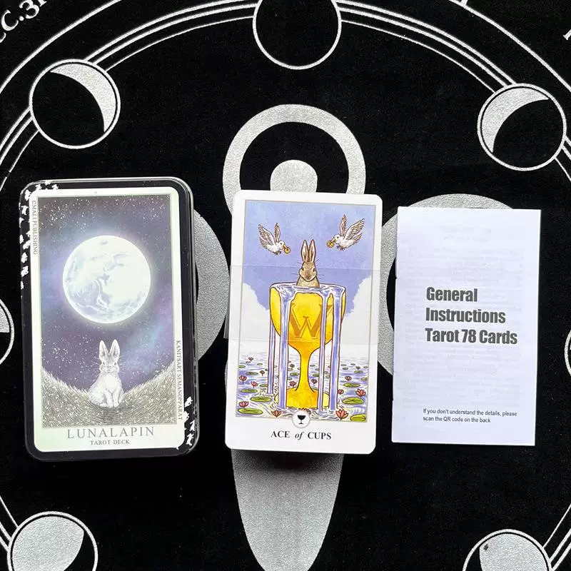 Внешняя торговля тепловой продажей TAROT множество английских металлических коробок Таро Оракул Бог Карта Перем и Перем Пэрринг Доска для ремесел