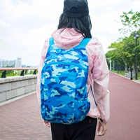 Камуфляж синий