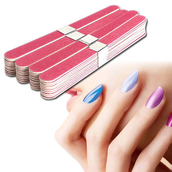 40pcs Professional Nail Art Sanding FilesManicureBufferSa