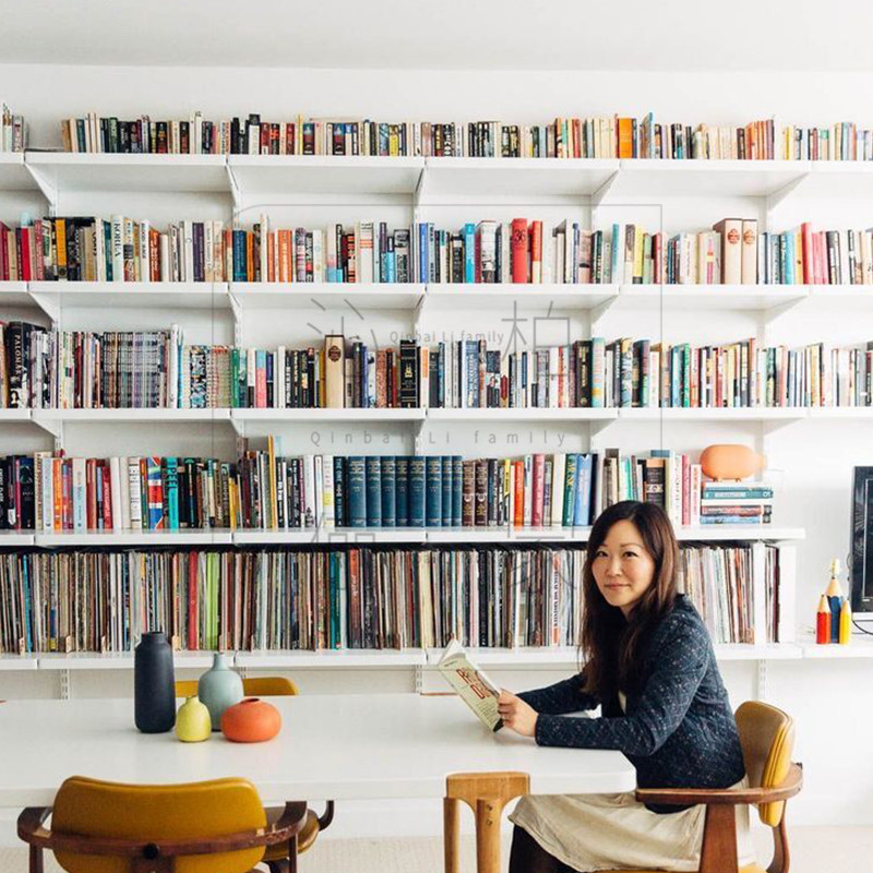 Bookshelves Wall Shelf Wall-mounted Bookcase Creative Desk Wall Panel Shelve Shelf Living Room Wall Cabinet