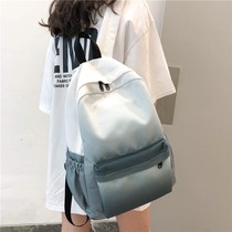 Japan South Korea Ins Wind Student Day Backpack Sensation Teenage Girl gradient 100 lapped Korean version Double shoulder bag Girl Bag
