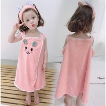 Japanese children can wear bath towels and women gats up for bath towels Children bath dresses baby bath children bath towels