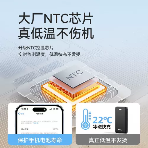 Bull Power Bank 20000 мАч, большая емкость, PD20W, быстрая зарядка, компактный портативный мини-банк питания, подходит для Apple iPhone14 Pro Max/13/12. Официальный флагманский магазин, оригинал.