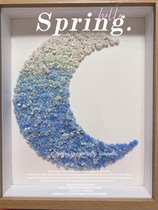 Full Star Dry Flower photo frame Swing Table Creative Diy Hand Gift Birthday Send Girlfriend Forever Flowers Rose Frame