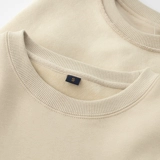 Хаки бархатная приятная телу утепленная толстовка, оверсайз, увеличенная толщина