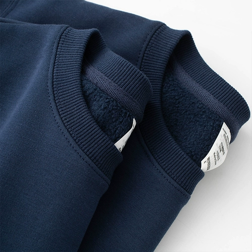 Бархатная удерживающая тепло базовая приятная телу зимняя утепленная толстовка для отдыха, в американском стиле, оверсайз