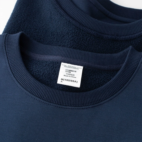 Бархатная удерживающая тепло базовая приятная телу зимняя утепленная толстовка для отдыха, в американском стиле, оверсайз