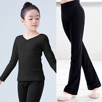 Комплект, черный лонгслив, мегафон, штаны