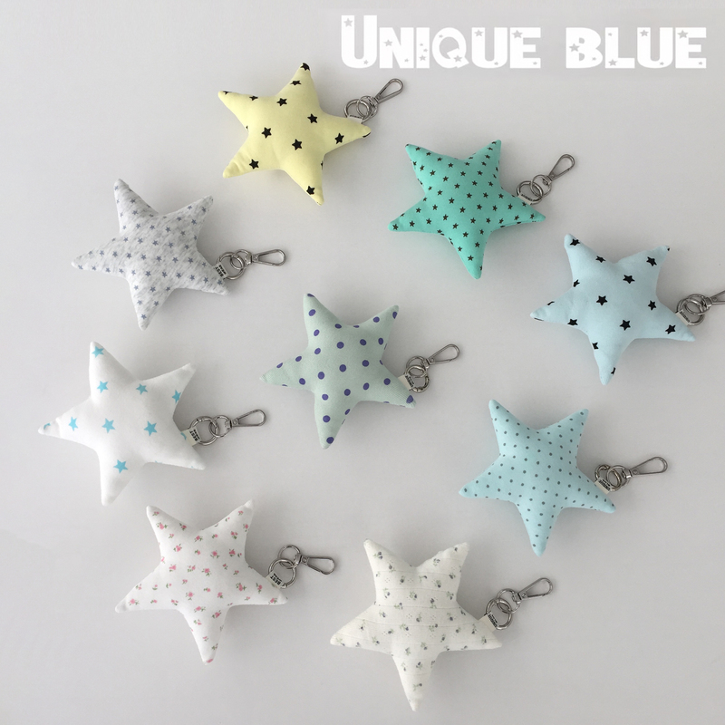 Unique Blue Korean-Style Gift Five-Pointed Star Bag Phone Charm Doll Car Keychain Toy Pendant Unique Blue Korean-Style Gift Five-Pointed Star Bag Phone Charm Doll Car Keychain Toy Pendant
