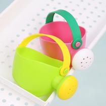 Douyins same style childrens mini shower bathtub water play toy beach outdoor water play cute kettle spoon
