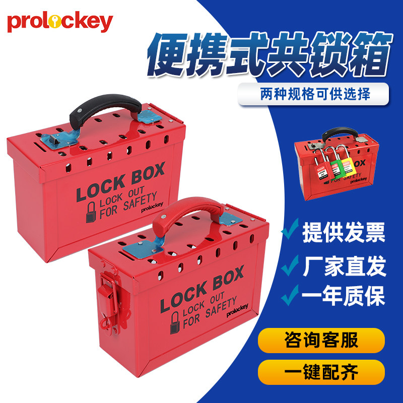 Bedi type safety lock box portable co-lock box multi-management locked safety lock portable steel cluster box