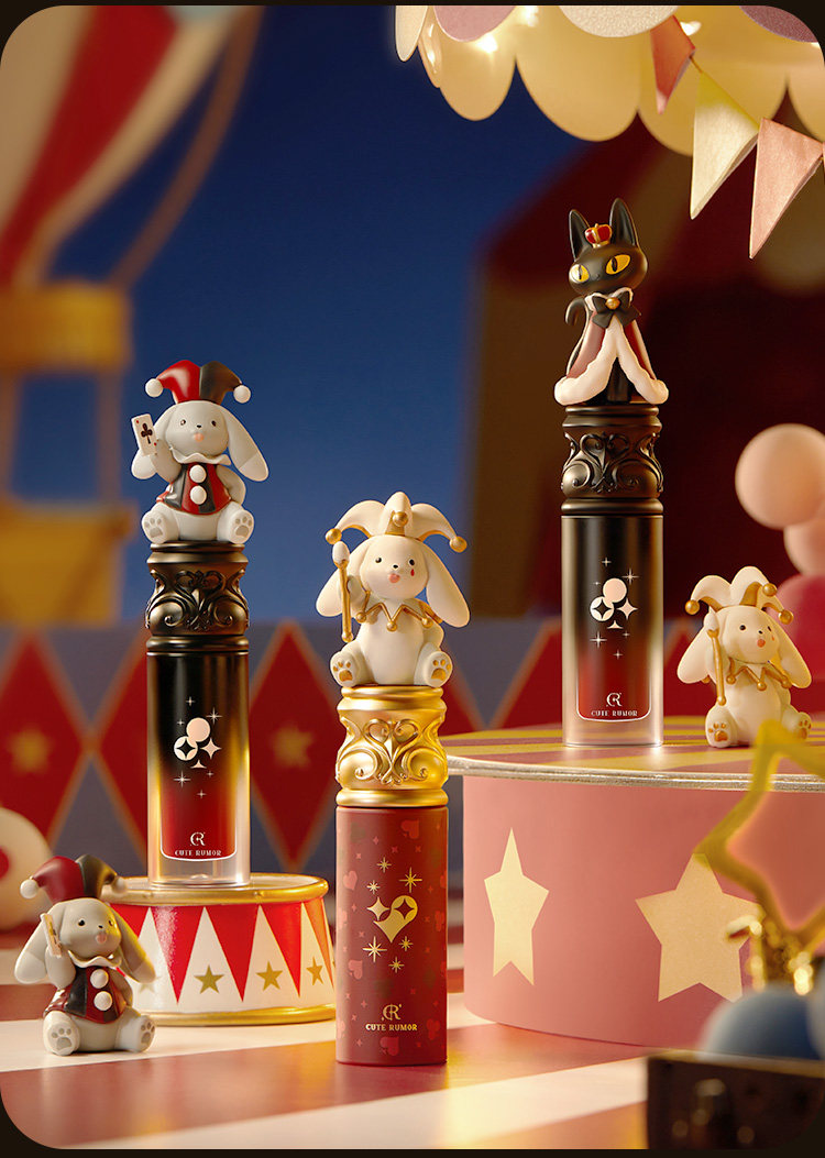 【中国直邮】 醉时光 可爱物语奇境马戏三支礼盒装C01/C04/C08 *3支