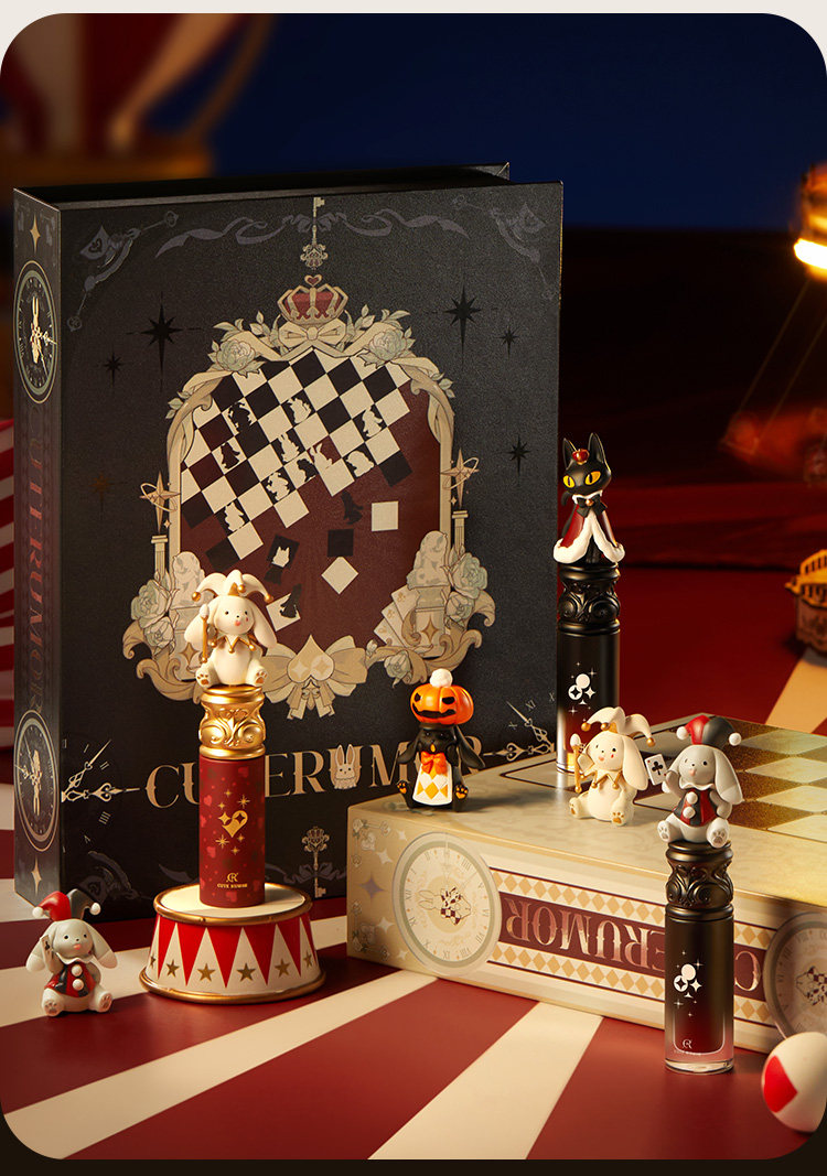 【中国直邮】 醉时光 可爱物语奇境马戏三支礼盒装C01/C04/C08 *3支