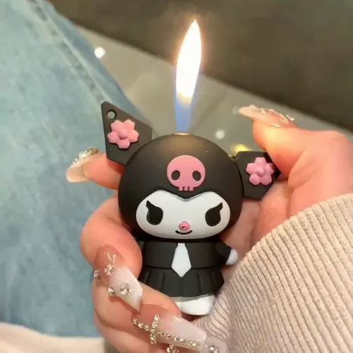 Милая креативная зажигалка с боковым колесиком для друга, популярно в интернете