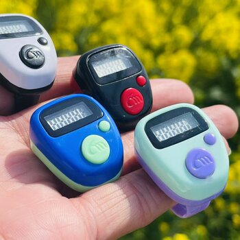 Electronic counter finger ring ring counting by night light