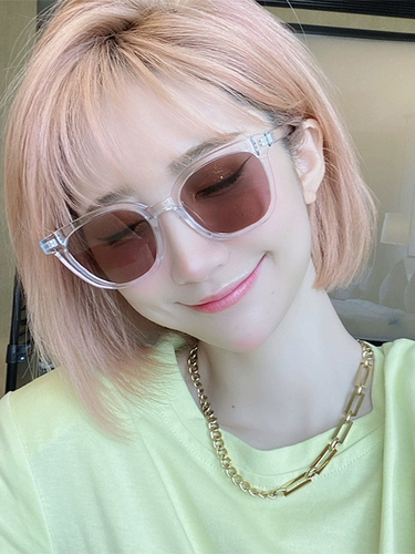 Прозрачные трендовые солнцезащитные очки на солнечной энергии, коллекция 2023, изысканный стиль, защита от ультрафиолета