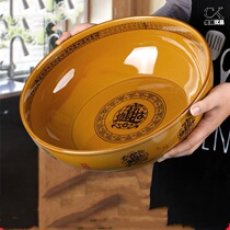 Bowl-bowl chicken special basin Home Kitchen Ceramics 2021 Home New Bowl Container Soup Basin Big stock Soup