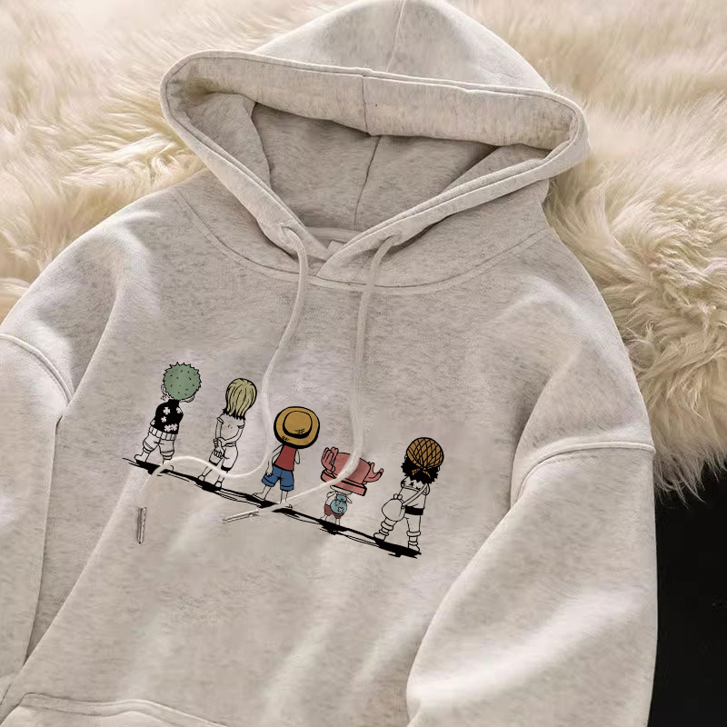Boys' Hooded Sweatshirt, Spring and Autumn 2025 New Korean Version, One Piece, for Older Children, Winter Clothing, Fleece-Lined, Stylish Top
