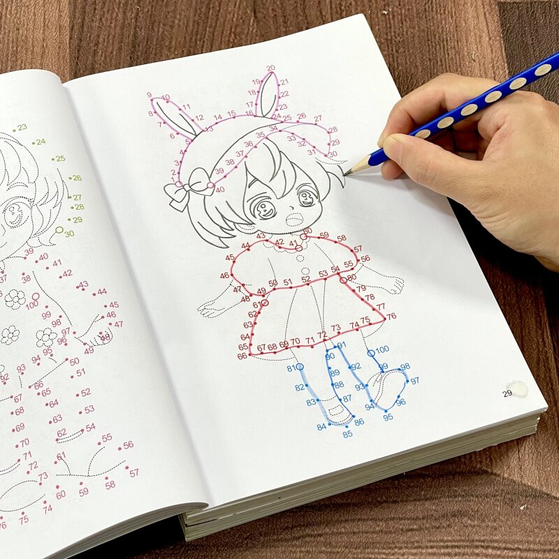 让孩子专注不再难，博思善学公主图画本涂色书 💡🎨-描红本-淘宝好物网