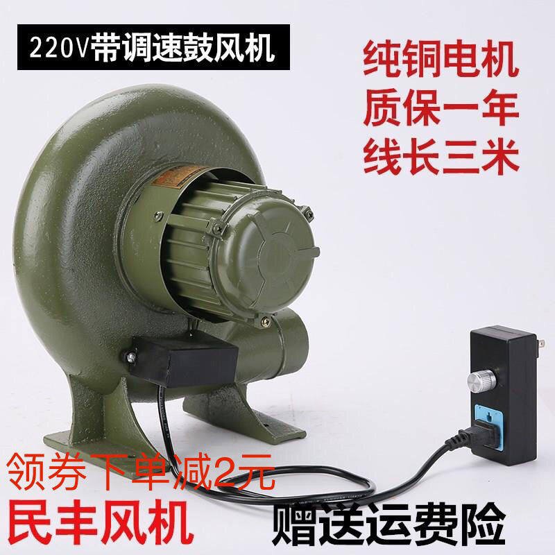 220V Home blowers Electric blowers stove Barbecue Combustion-Throttle Blast Blower High Power Blowers
