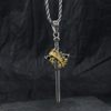Vintage Knight's Crown Necklace