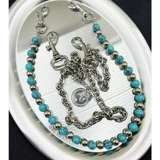 Штаны подходит для мужчин и женщин в стиле хип-хоп, аксессуар, браслет из бисера ручной работы, джинсы, в стиле панк