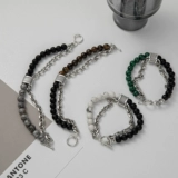 Мужской брендовый небольшой дизайнерский браслет из бисера, изысканный стиль