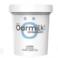 oarmilk吾岛希腊酸奶无蔗糖鲜酪720g*2桶