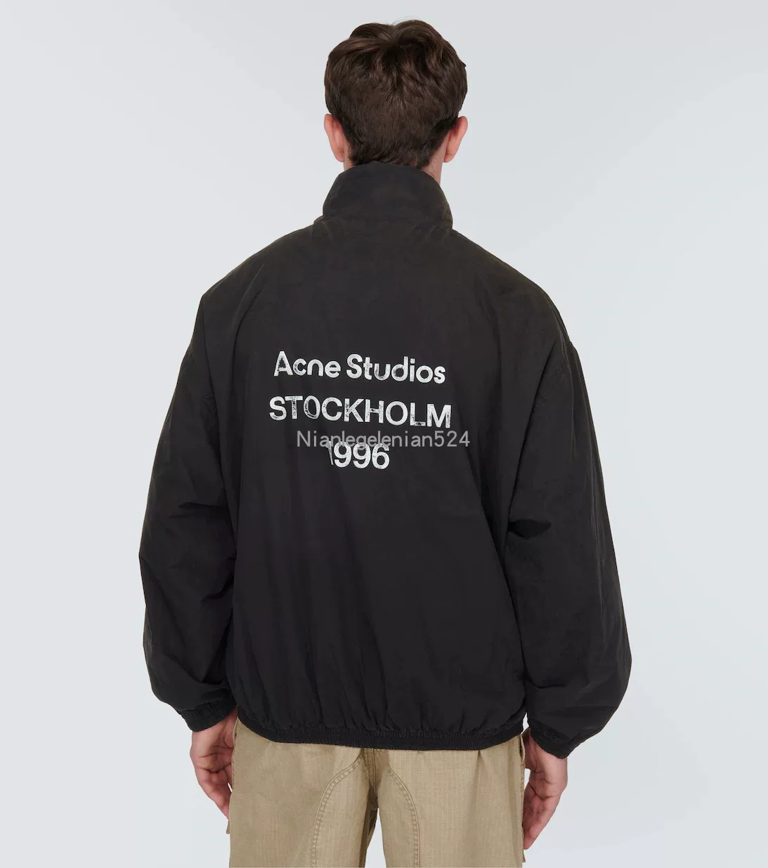 Пиджак Acne Studios весной с молнией, тренд сезона, оверсайз, крой
