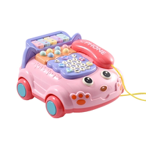 Baby toy simulation telephone for toddlers baby music mobile phone puzzle early education 1 to 2 years old girl 3 months 6