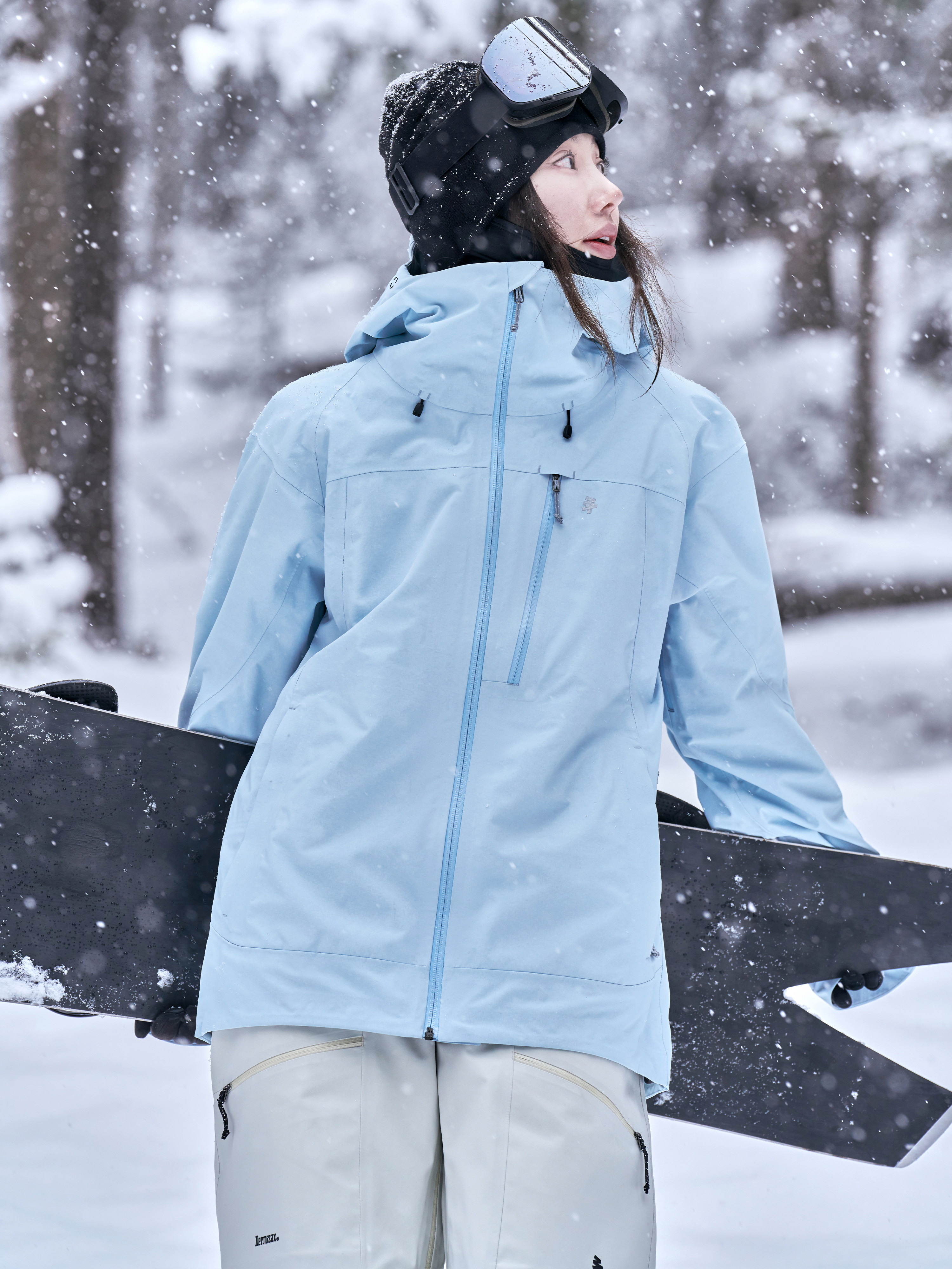 Awka Ski Jacket for Women and Men, Professional Snowboard 3L Waterproof Jacket, High-End 2025 New Warm Top