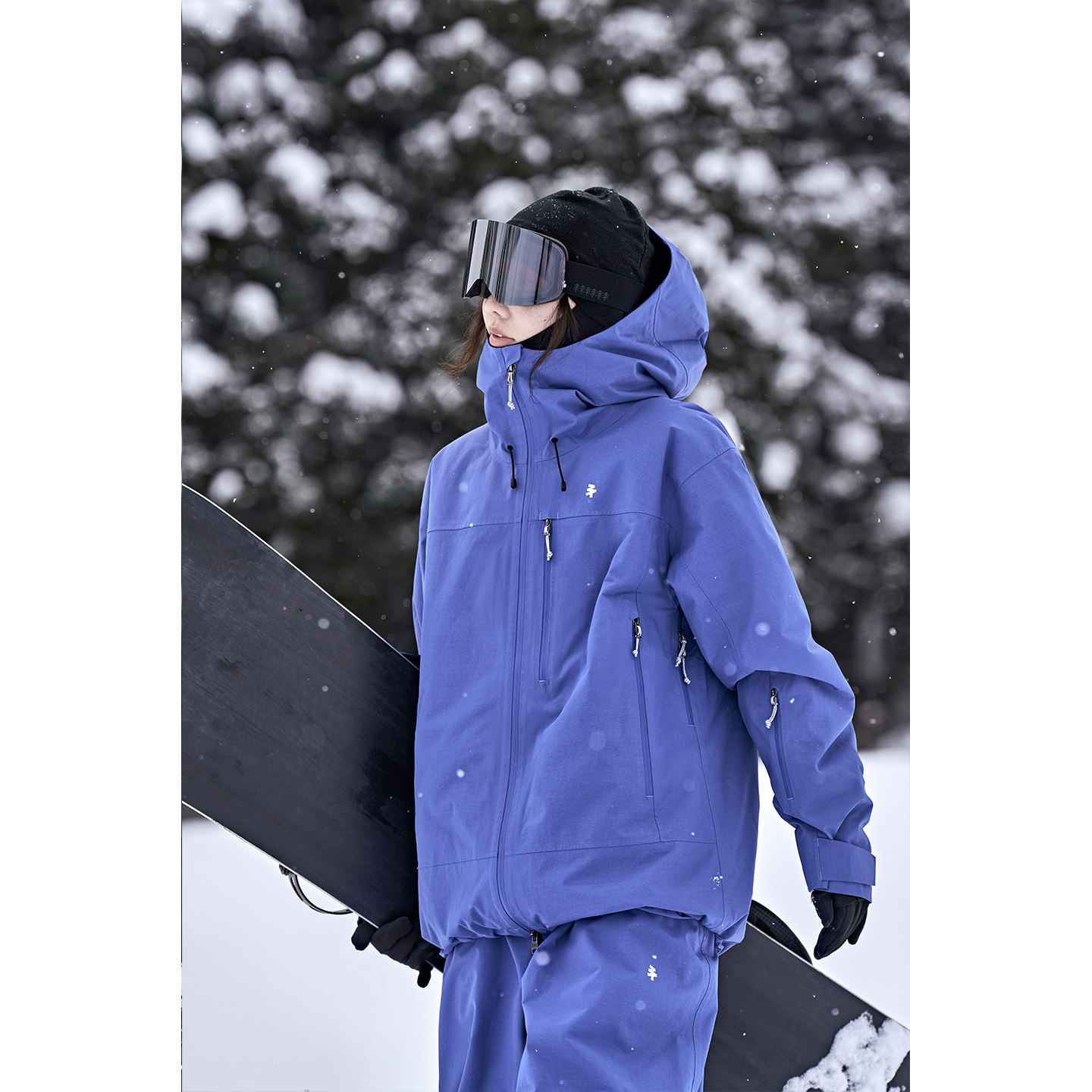 AWKA单板滑雪服女款2025新款：专业滑雪必备，3L防水加绒，男女通吃！