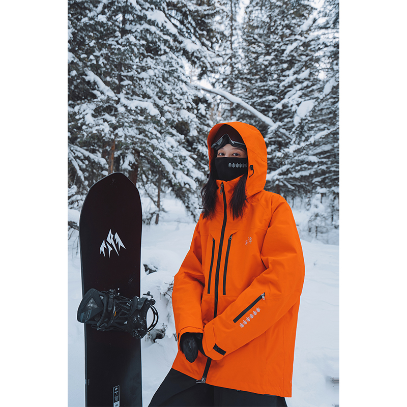 awka ski suit female male single veneers American coat 2022 new blouses waterproof professional winter thickened warm-Taobao