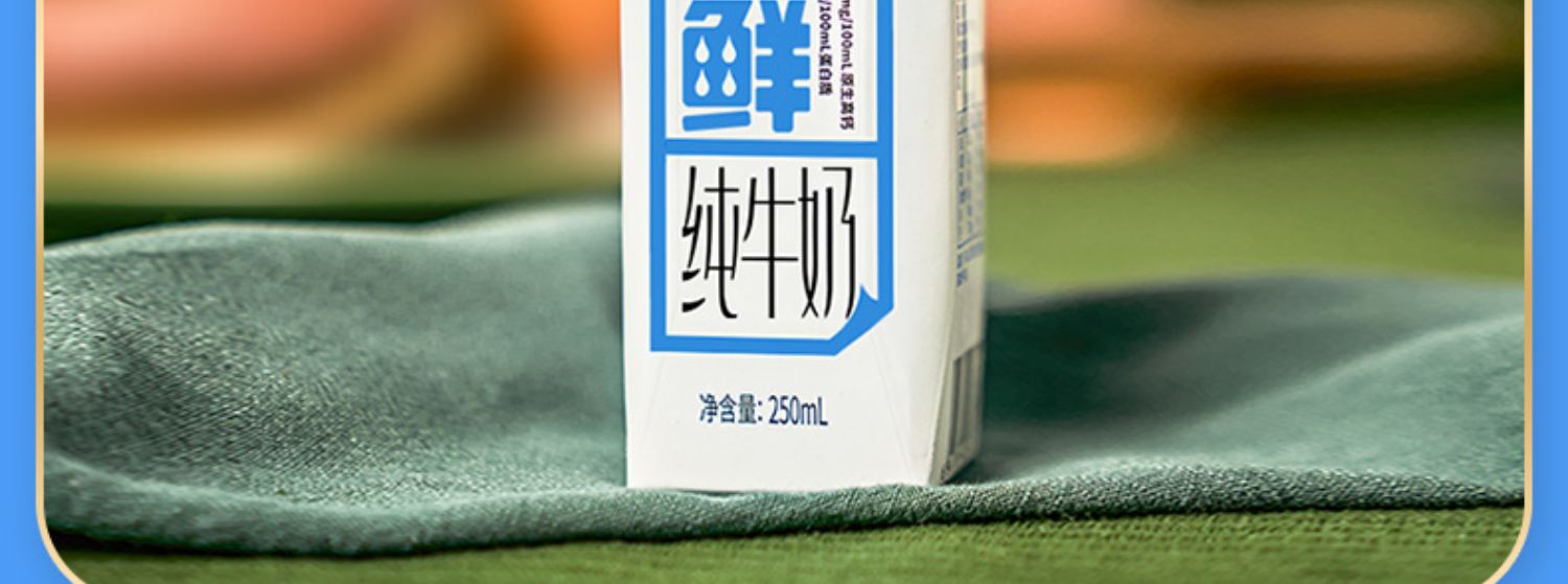 【新希望】90日鲜纯牛奶250ml*10