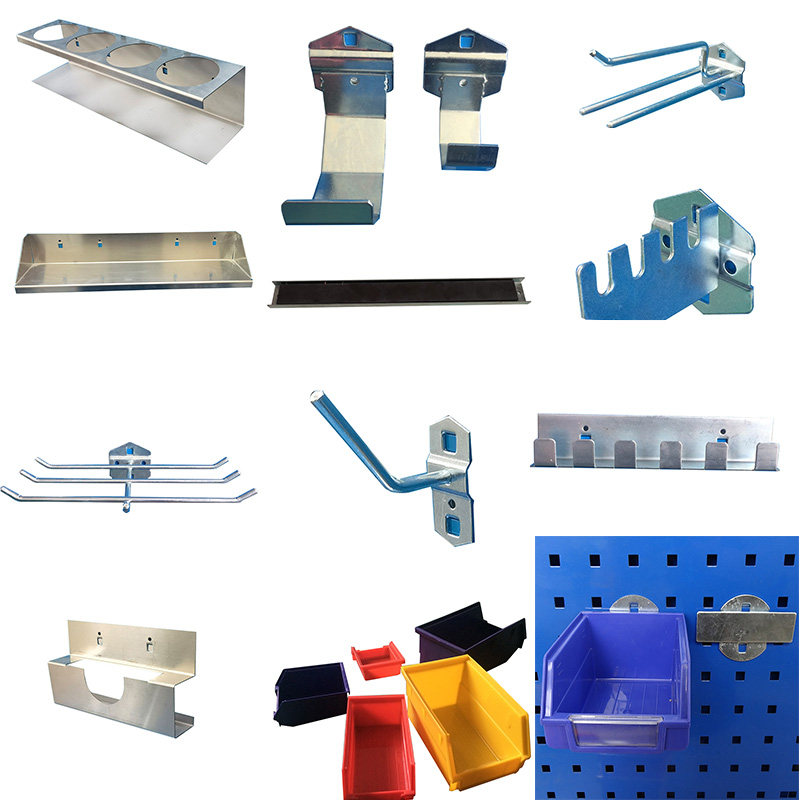 Hole plate square hole shelf hardware tool metal pendant accessories material rack auto repair workshop hanger rack finishing rack weight