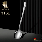 Ложка из нержавеющей стали для домашнего использования, корейская палочка для смешивания, нержавеющая сталь AISI 304, увеличенная толщина