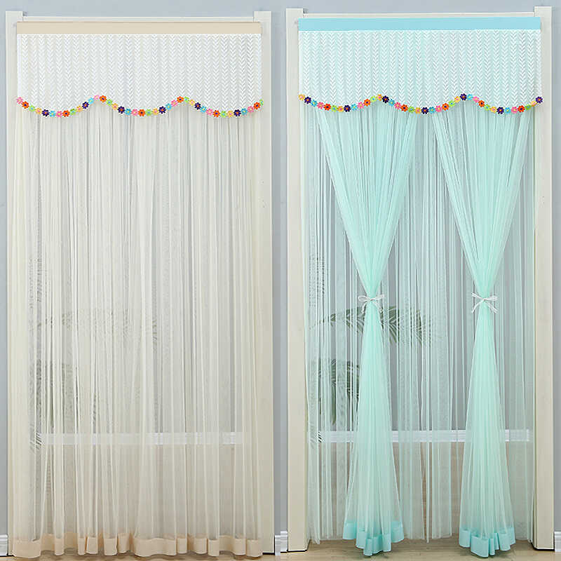 Door Curtain, Four-Season Partition Curtain, Bedroom Home Use Privacy Screen, Bathroom Mosquito Net Curtain, Magic Tape No-Drill Hanging Curtain Door Curtain, Four-Season Partition Curtain, Bedroom Home Use Privacy Screen, Bathroom Mosquito Net Curtain, Magic Tape No-Drill Hanging Curtain