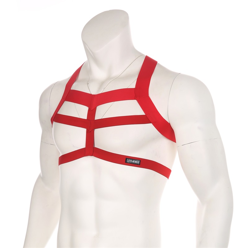 Men Bondage Body Chest Harness Costume Male Elastic Strap Li