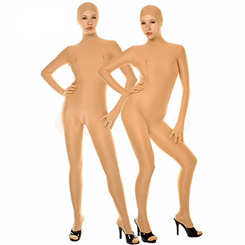 Ainclau New Cheap Halloween Spandex Catsuit Skin Color Bodys