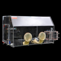 acrylic glove box laboratory vacuum glove box plexiglass transparent anhydrous oxygen inert gas glove box