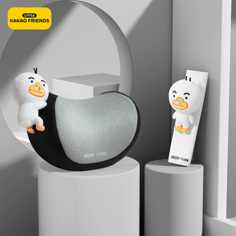 Kakaofriends xe tựa đầu xe cổ ghế vào bên trong chiếc xe gối và xe trên vai hoạt hình xe hơi gối ô tô 