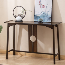 New Chinese-style Shentai for Taiwan Incense Case Solid Wood for Table Footai Home Living Room in Dining Room Living Room Cabinet Chaeity Table Tribute Table