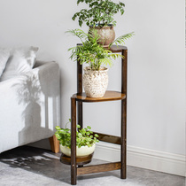 Flower Shelf Indoor Living Room Living-ground Multi Meat Green flower Flower Pots Shelf Potted home Balcony Decorated Shelving