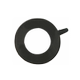 Thickened rubber flange gasket oil resistant