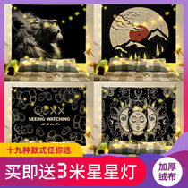 Poster wall stickers bedroom boys super large pictorial landscape inspirational art girls animation secondary large size basketball