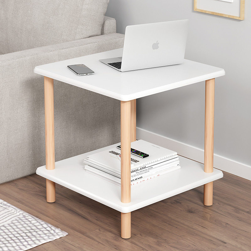 Simple small coffee table simple modern side table small apartment balcony tea table tea table bedroom bedside small table economy
