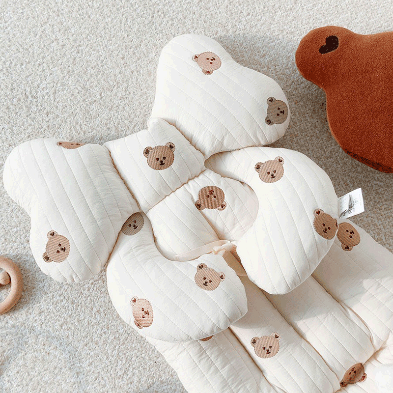 Malolotte Korea Imported Baby Neck Pillow Travel Sleeping Pillow Trolley Safety Seat Universal Pillow