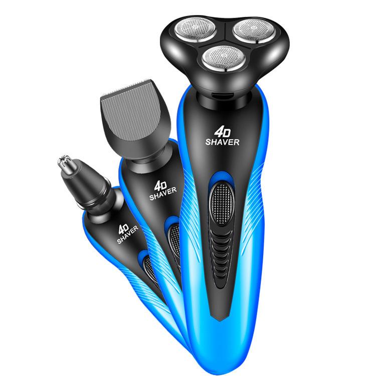 Electric shave cutter charging shave beard male washed all-in-one beard multifunctional three 4d intelligently scraping full body